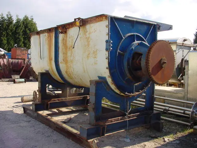 3100L M/S Gardner U-Trough Mixer