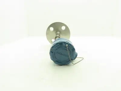 Rosemount 0068P21C30A115F16XA 68 RTD Temperature Sensor 1.5" Flanged 11.5" Probe