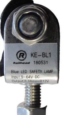 NEW RAILHEAD KE-BL1 LED BLUE SAFETY LAMP KEBL1