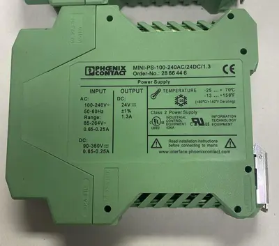 Used PHOENIX CONTACT MINI-PS-100-240AC/24DC/1.3 Miscellaneous Equipment (Electrical & Power) | Surplus Asset Holdings #1199316