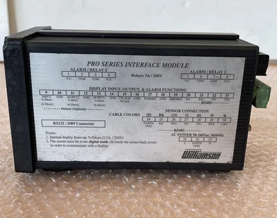 Used Williamson Model 23 Temperature Monitoring | J&J Industrial Supply #542511