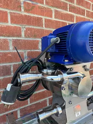 USED KSB GENTA 20-04-U1 PUMP 50-500 U/MIN  W/ AEG AM 100L14Q4 MOTOR
