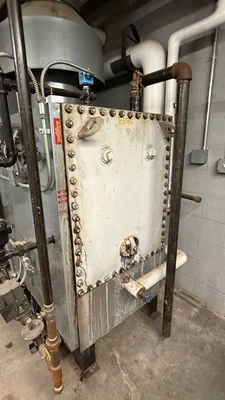Ajax Boiler Low Pressure Steam Boiler Model MNC-50 Serial 27903 for 20bbl brewhouse 50hp
