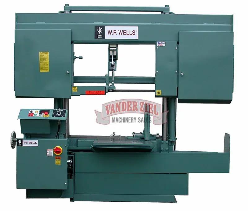 New | in-Stock W.F. WELLS H-2024-1 Horizontal Band Saws Michigan US | Vander Ziel Machinery Sales #480332