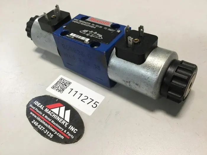 Used MANNESMANN REXROTH 4WE6G2-60/EG24N9K4 Valves/Fittings Michigan US | Ideal Machinery #580271
