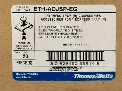 NEW THOMAS & BETTS ETH-ADJSP-EG