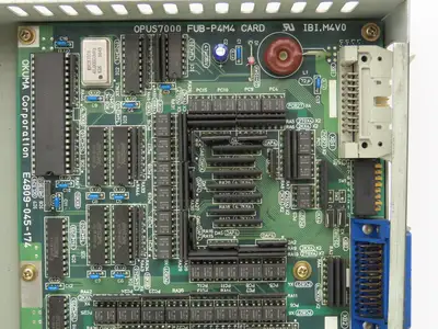 Okuma FUB-P4M4 Opus7000 PLC Slot Card Controller Version 2.0 Lot Of 4