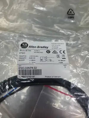Allen-Bradley 872C-D3NP8-E2 Inductive Proximity Sensor. 5E-5/5
