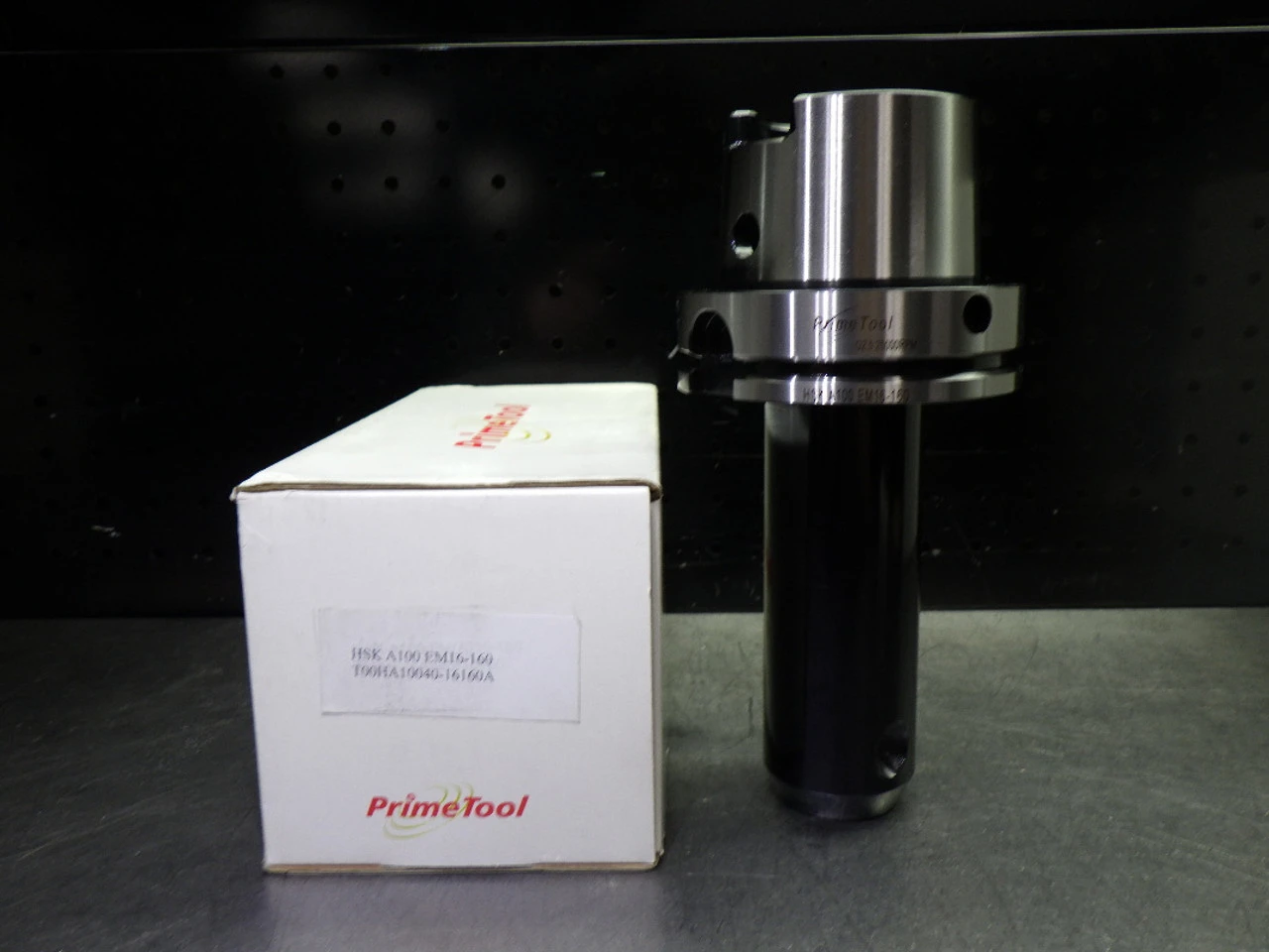 Prime HSK100A 16mm Endmill Tool Holder 160mm Pro T00HA10040-16160A (LOC1934B)