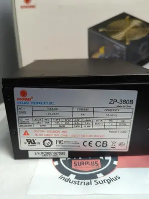 Used COOLMAX 120MM/ZP-380B Power Supplies | Surplus Asset Holdings #1207173