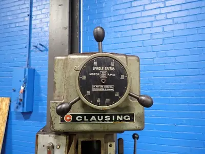 Used CLAUSING 2276 Heavy Duty & Sensitive Single Spindle Drills Ohio US | HGR 24 #946219