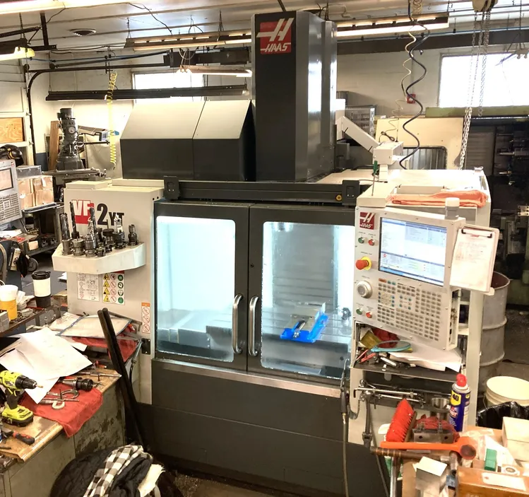 Used 2019 HAAS VF-2YT Vertical Machining Centers Maryland US | Clark Machinery Sales #787986