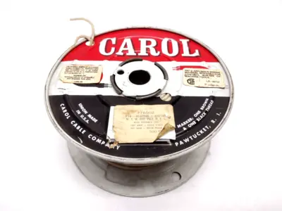 76502 | Carol Cable 76052 18 AWG 16 STR MTW 600V White, 2.5 lb Spool - New Other