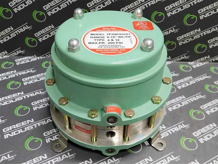 Used SOLON _UNKNOWN_ Pressure Switches | Green Industrial #682366
