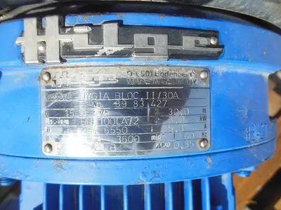 Pump, Centrif., 4 HP, S/st, Hilge (2) #S742539