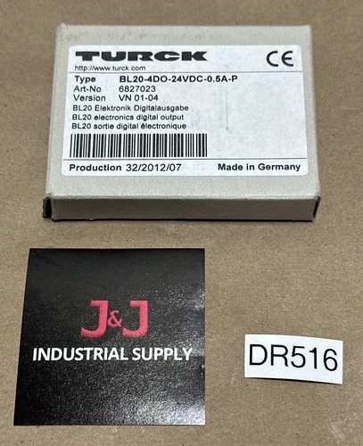 NEW Turck BL20-4DO-24VDC-0.5A-P
