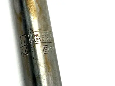 630 | Cleveland Twist Drill  37/69" Straight Fluted Straight Shank Machine Reamer - New