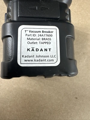 New Kadant Vacuum Breaker 24A77600 Brass Tapped Warranty 🇺🇸