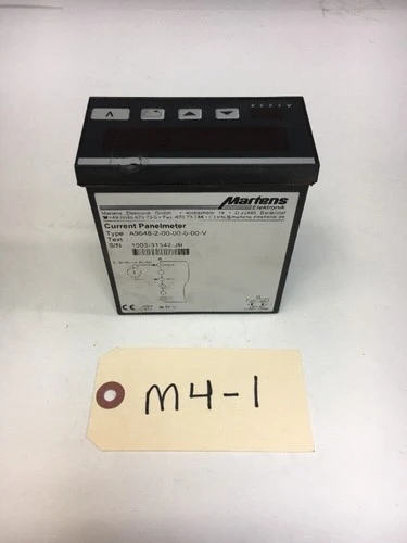Used Martens Elektronik A9648-2-00-00-0-00-V Meters - Misc Indiana US | J&J Industrial Supply #519171
