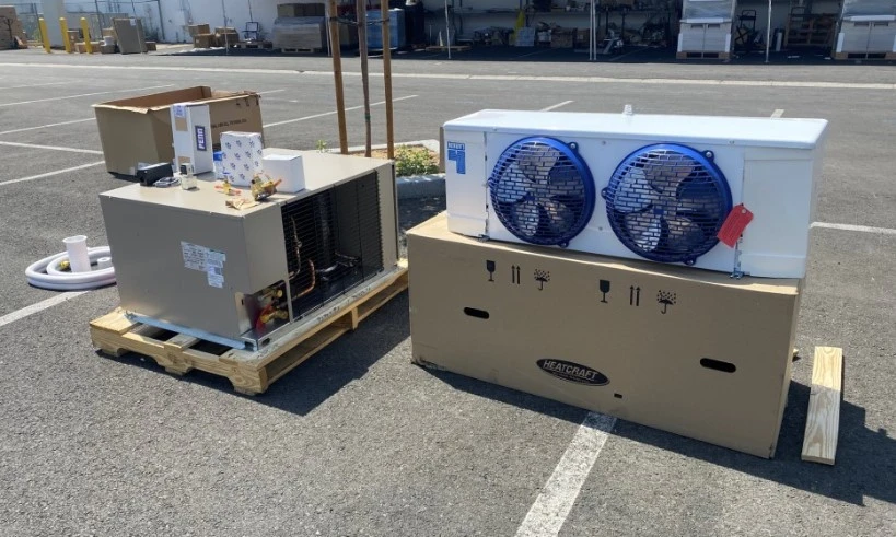 171-0072 2 HP Walk In Cooler Condensing Refrigeration System