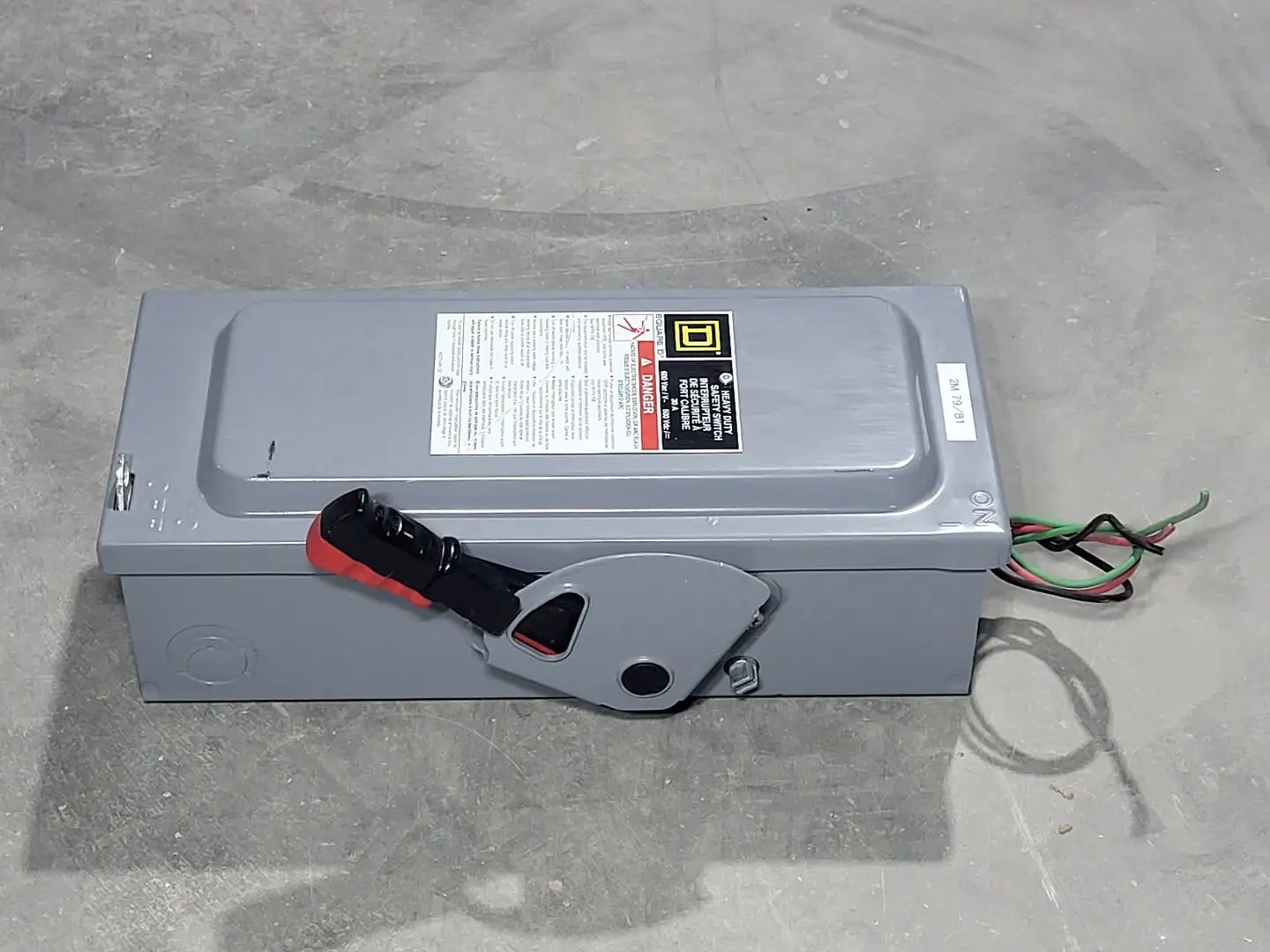 USED SQUARE D CHU361