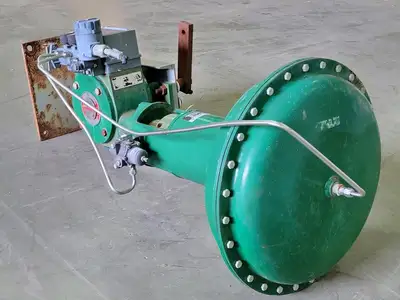 Control Valve Actuator w/ 3600 Series Valve Positioner