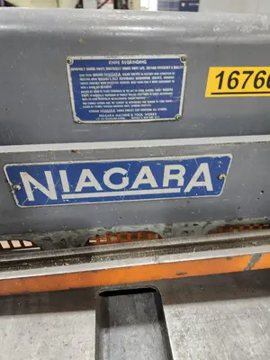 Used NIAGARA 14 GAUGE Power Squaring Shears (Gauge) Minnesota US | Orca Machine Tools, Inc. #1267015