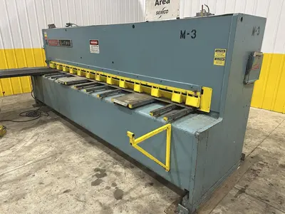12' X 1/4" NIAGARA MODEL #SP-12-1/4 HYDRAULIC SHEAR: STOCK #22385