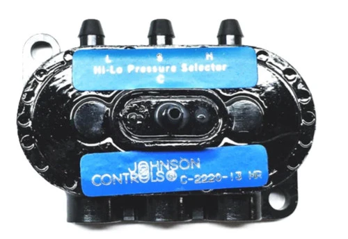 Johnson Controls C-2220-13 High/Low Pressure Selector, Master Unit, For Relay [New]