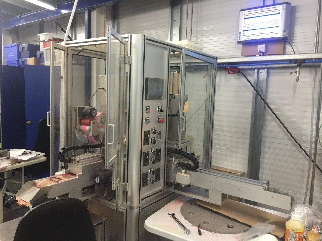 Tenz Electrome TPU-8-01C Full Automatic Top Down Compact Powder Press