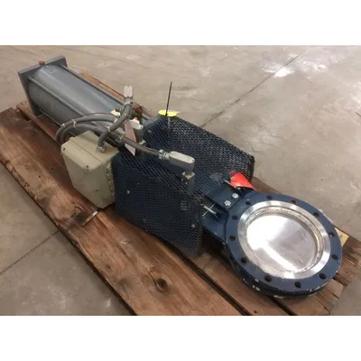 Unused 10" Fabri Knife Gate Valve with Spring Return