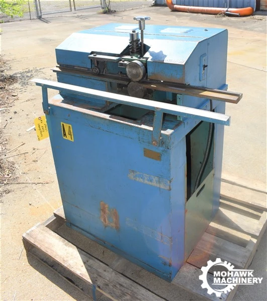 1/4” FALLS "111 D-BUR-R" SHEETMETAL EDGE DEBURRER w/4’ WIDTH CAPACITY - 10’ LENGTH CAPACITY - 60 FPM