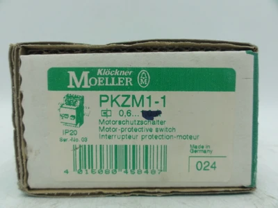 NEW KLOCKNER MOELLER PKZM1-1