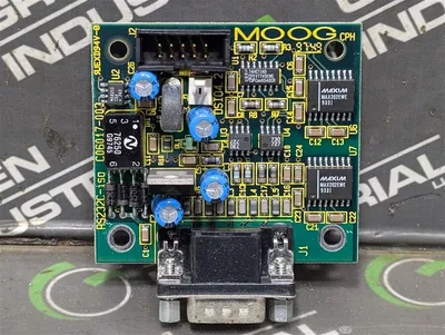 MOOG C16285-001 ParCon Jr. Parison Programmer RS232C Interface DSIO4C Used