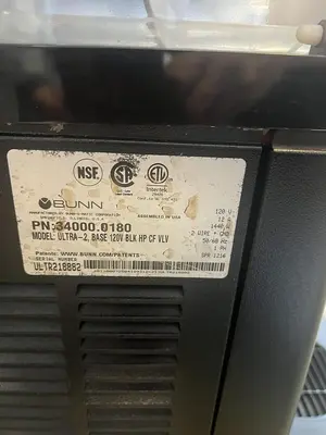 Used BUNN ULTRA-2 Slushie Machines Florida US | BAM Discount Restaurant Equipment #1230711