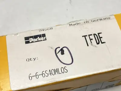 NEW PARKER SEAL-LOK O-RING FACE SEAL TUBE ORFS BRANCH TEE 3/8" OD TUBE