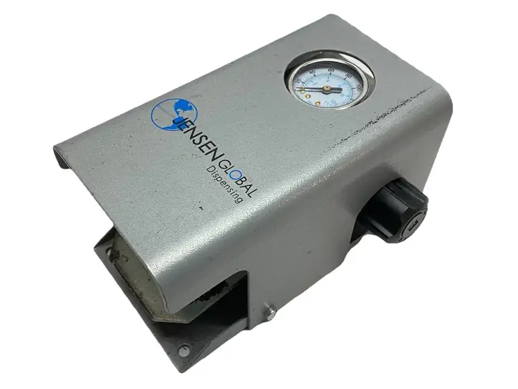 Used JENSEN GLOBAL DISPENSING PNEUMATIC FOOT VALVE SYRINGE DISPENSER Valves/Fittings | Maverick Industrial Sales #1098878