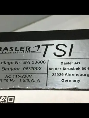 USED BASLER TSI BA 03686
