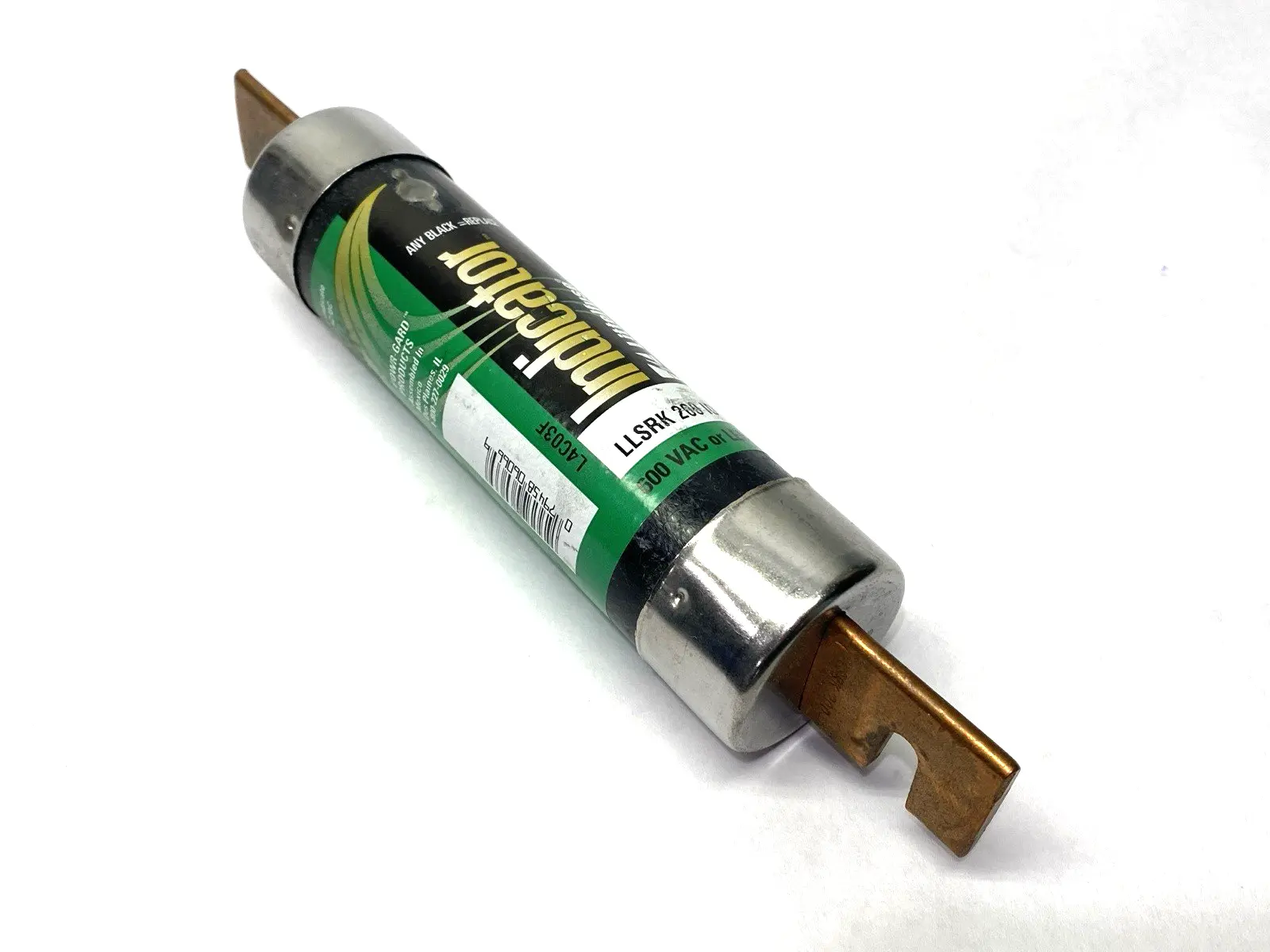 USED LITTELFUSE INDICATOR TIME DELAY FUSE CLASS RK1 600VAC 200A