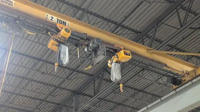 HARRINGTON 2 Ton Cranes - Overhead, Bridge | Highland Machinery & Crane (4)