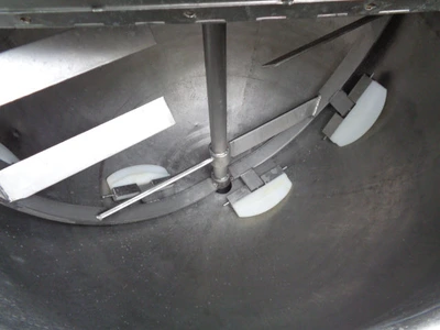 225L S/S Hemis Anchor Scraped Mixing Tank 0.55Kw