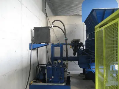 USED 2013 ATM SCRAP BALER 40X40