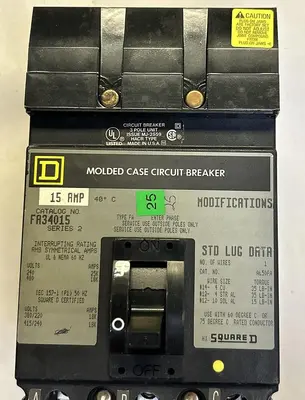 USED SQUARE D FA34015