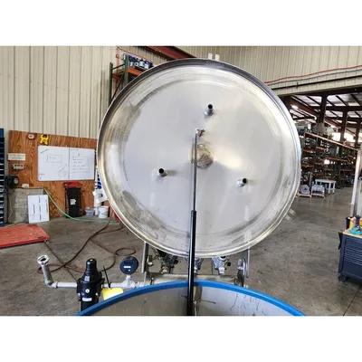 Used 30" Dia. Stainless Steel Reclaim Filter Receiver Collector