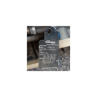 DURCO SLEEVELINE 1" PLUG VALVE