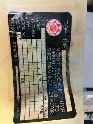 Used NIPPON OIL PUMP TOP1ME200SB Pumps Ohio US | HGR 24 #1314993