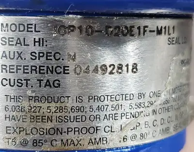 USED Foxboro FOXBORO PRESSURE TRANSMITTER IGP10-D20E1F-M1L1