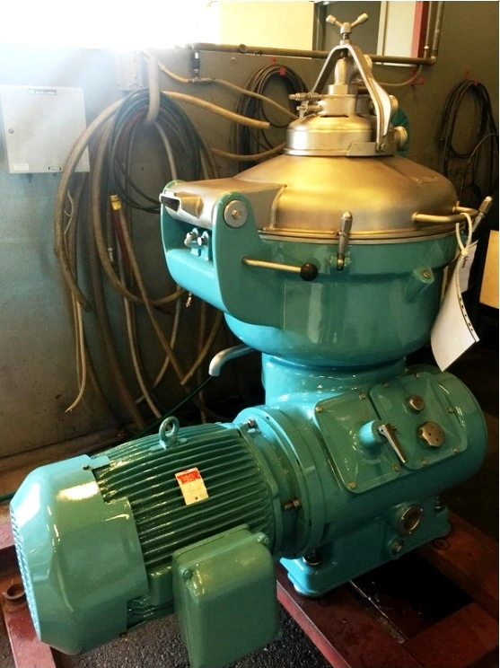 Alfa-Laval SRG 214H-14CH-50 hermetic separator, 316SS.