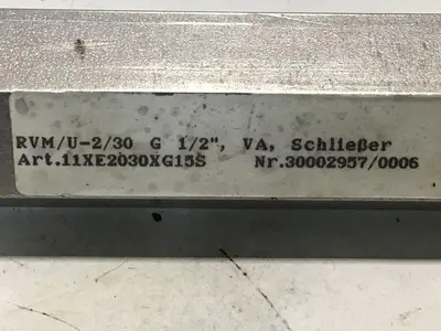 USED SCHLIESSER RVM/U 2/30