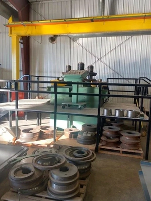 Haeusler HPR-15 Hydraulic 6.29" x 0.74" Horiz/Vert. Roll Bender